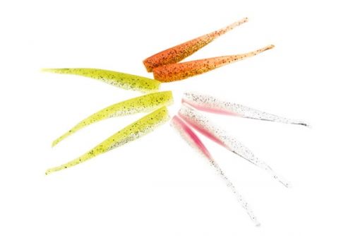 Alkali 3.3 "and Minikali 2.4" by Coreman, highest quality ddarting soft plastics, for specialist fishermen