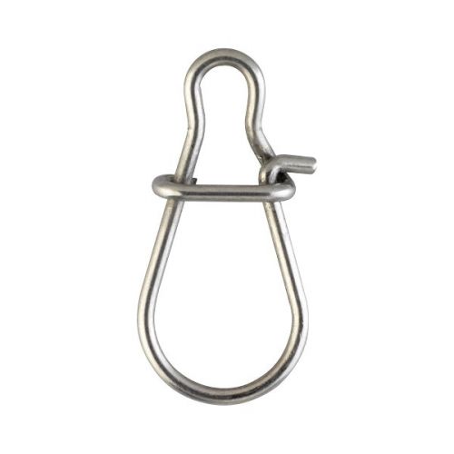 Tournament W-Snaps by Daiwa, efficiently designed oval shaped light lure fishing snaps