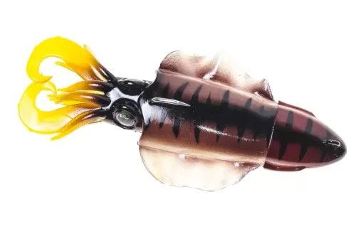 Tokuri JLC ⭐ Señuelo de vinilo para mar imitación sepia