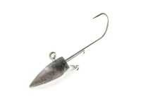 Major Craft Jighead Bunta, larger, more robust hooks and an extra belly hook available in all weights.