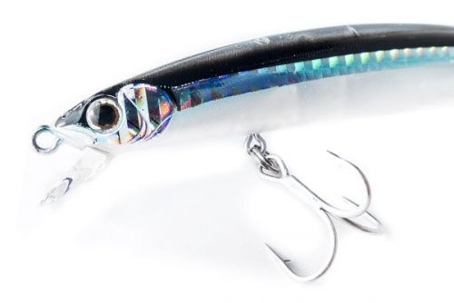 Log Surf 124F by Bassday, classic seabass jerkbait