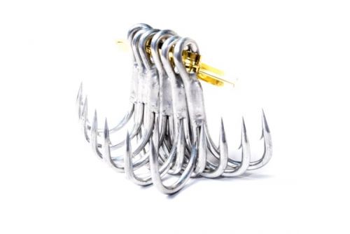 Owner ST66, sturdi and sharp treble hooks for medium & heavy  lure fishing