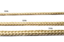 Spliceable kevlar chord to rig assist hooks